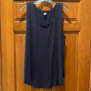 Navy Blue Old Navy long Tank top, XL